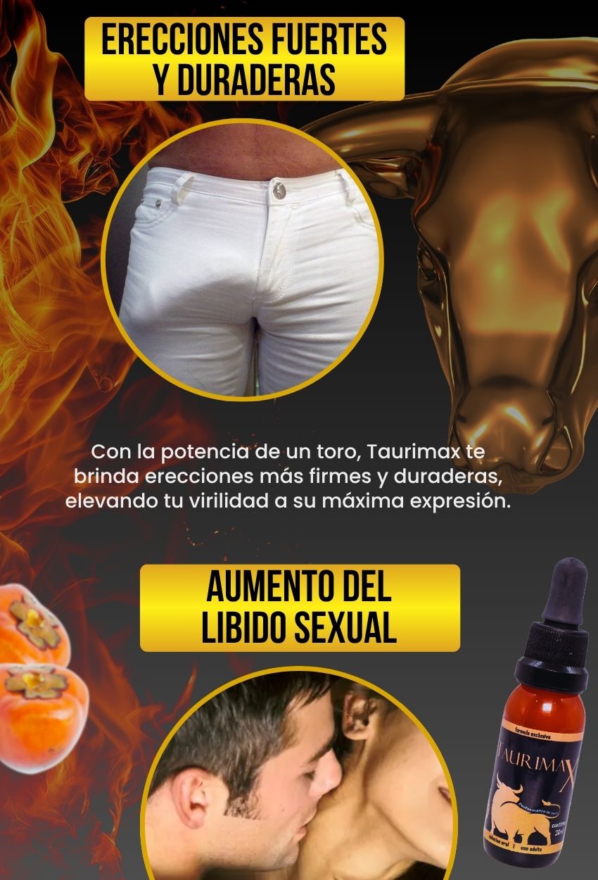 TauriMax Potent ¿Estás listo para recuperar tu confianza y vivir al máximo?