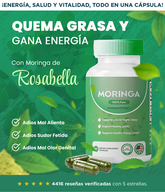 Suplemento Adelgazantes de Moringa Rosabella