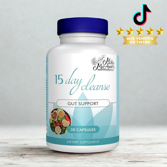 Suplemento Desintoxicante Intestinal 15 Days Cleanse - Mila MiAmor🥰